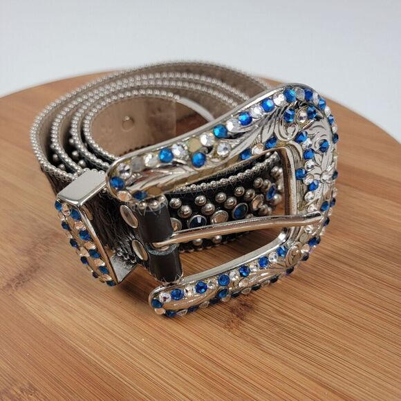black and blue bb simon belt